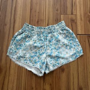 Bella Dahl Floral Slip on Shorts